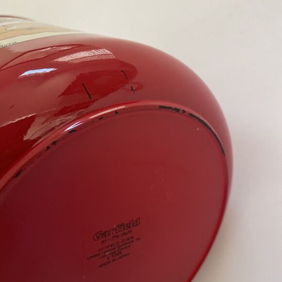 Vintage 1978 Christmas Garfield Jim Davis Bah Humbug Ice Bucket Container CLEAN - Picture 13 of 13